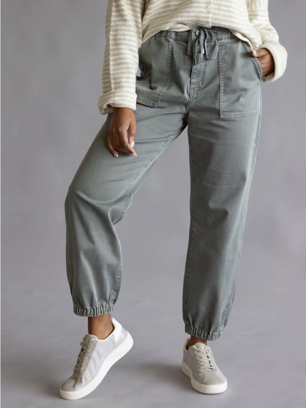 Mica Cropped Jogger Pants